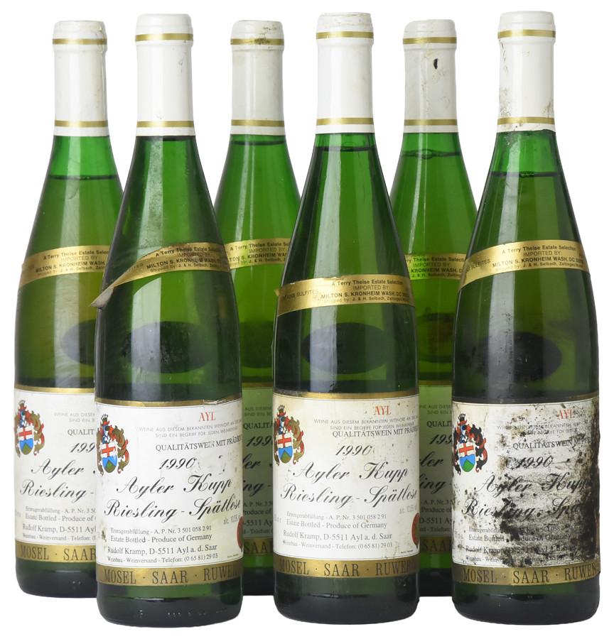 1990 Rudolf Kramp Ayler Kupp Riesling Spätlese