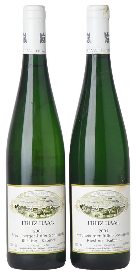 2001 Fritz Haag Brauneberger Juffer-Sonnenuhr Riesling Kabinett