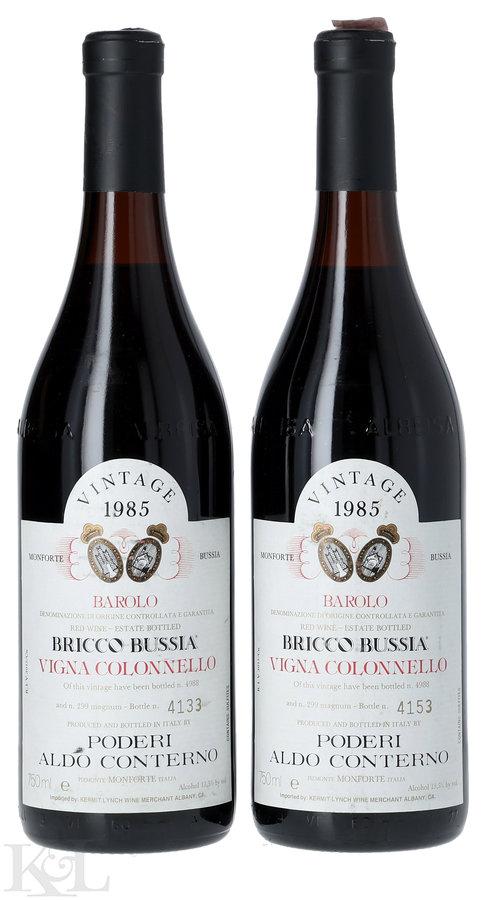 1985 Aldo Conterno "Bricco Bussia Vigna Colonnello" Barolo