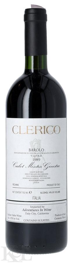 1989 Clerico "Ciabot Mentin Ginestra" Barolo