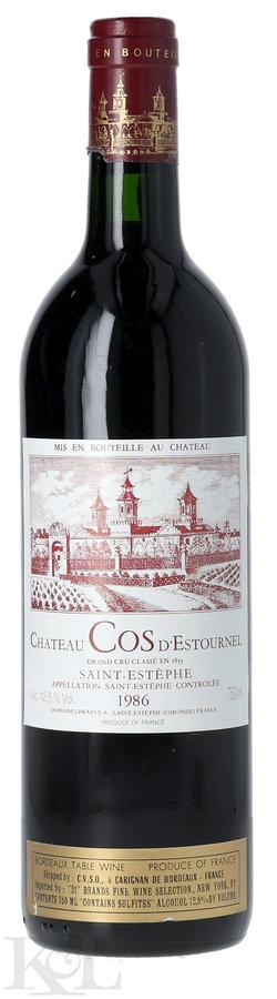1986 Cos d'Estournel, St-Estèphe