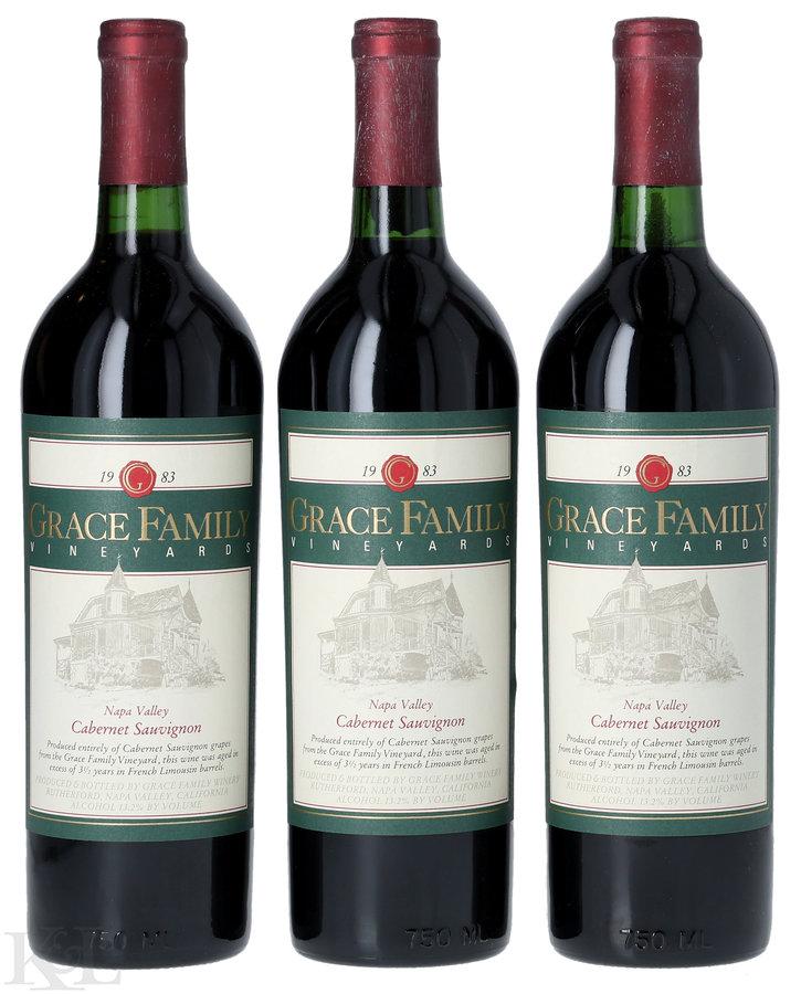 1983 Grace Family Napa Valley Cabernet Sauvignon