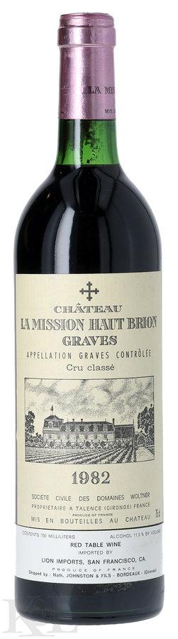 1982 La Mission Haut-Brion, Graves