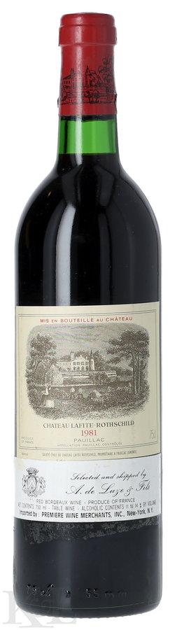 1981 Lafite-Rothschild, Pauillac