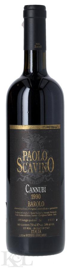 1990 Paolo Scavino "Cannubi" Barolo
