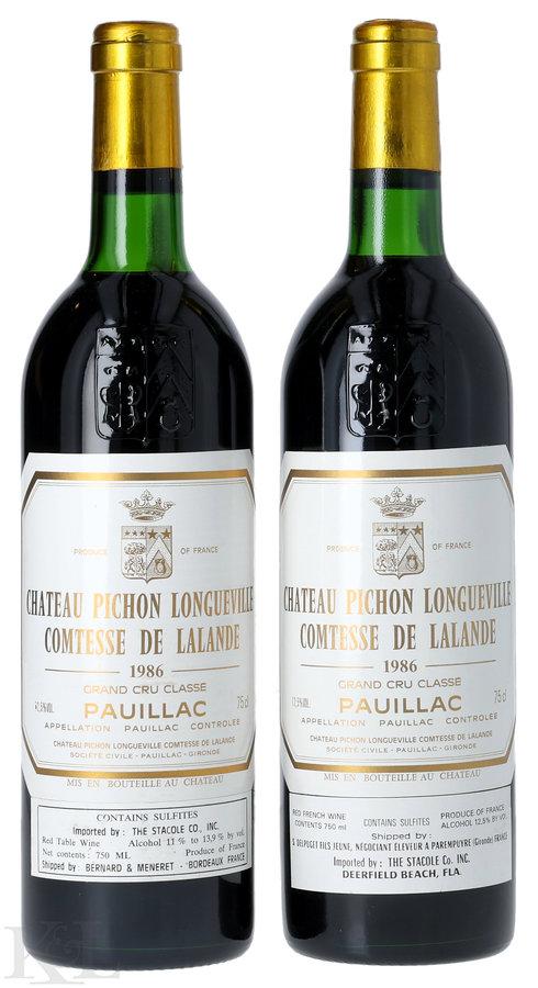 1986 Pichon-Lalande, Pauillac
