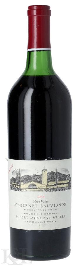 1974 Robert Mondavi "Reserve" Napa Valley Cabernet Sauvignon