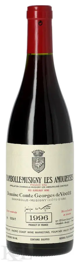 1996 Domaine Comte de Vogüé Chambolle-Musigny 1er Cru "Les Amoureuses"