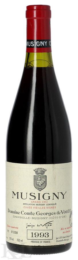 1993 Domaine Comte de Vogüé Musigny Grand Cru Vieilles Vignes