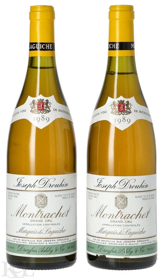 1989 Joseph Drouhin Montrachet Grand Cru "Marquis de Laguiche"
