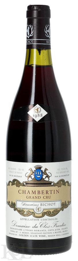 1988 Domaine du Clos Frantin (Bichot) Chambertin Grand Cru