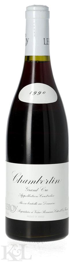 1990 Domaine Leroy Chambertin Grand Cru