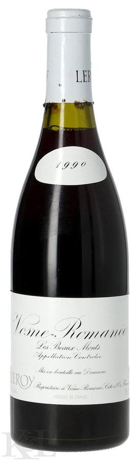 1990 Domaine Leroy Vosne-Romanée 1er Cru "Les Beaux Monts"