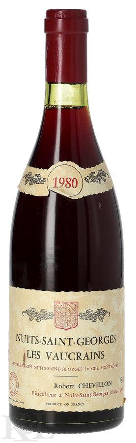 1980 Domaine Robert Chevillon Nuits-St-Georges "Les Vaucrains"