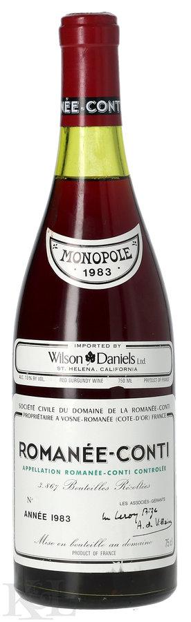 1983 DRC Domaine de la Romanée-Conti Romanée-Conti Grand Cru