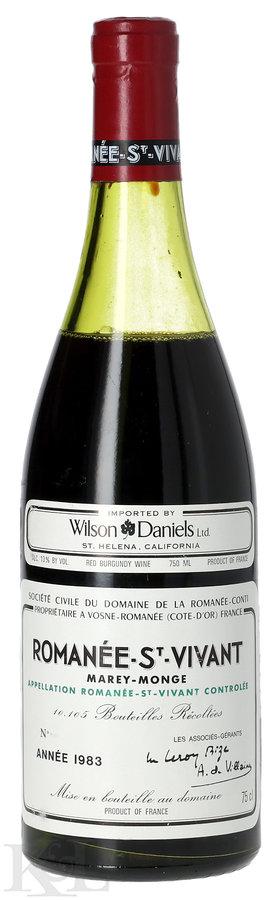 1983 DRC Domaine de la Romanée-Conti Romanée-St-Vivant Grand Cru