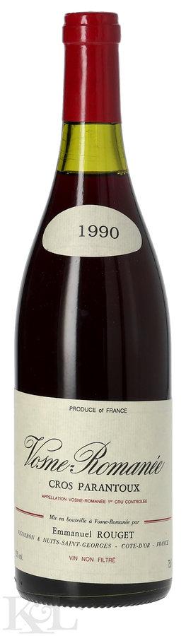 1990 Domaine Emmanuel Rouget Vosne-Romanée 1er Cru "Cros Parantoux"