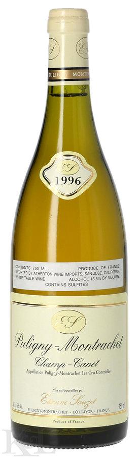 1996 Etienne Sauzet Puligny Montrachet 1er Cru "Champs Canet"