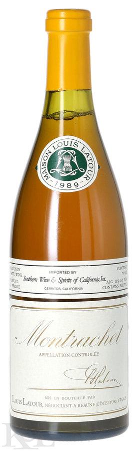1989 Louis Latour Montrachet Grand Cru