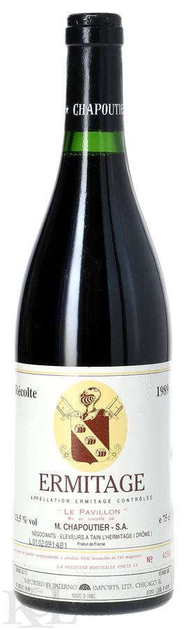 1989 M. Chapoutier "Le Pavillon" Ermitage