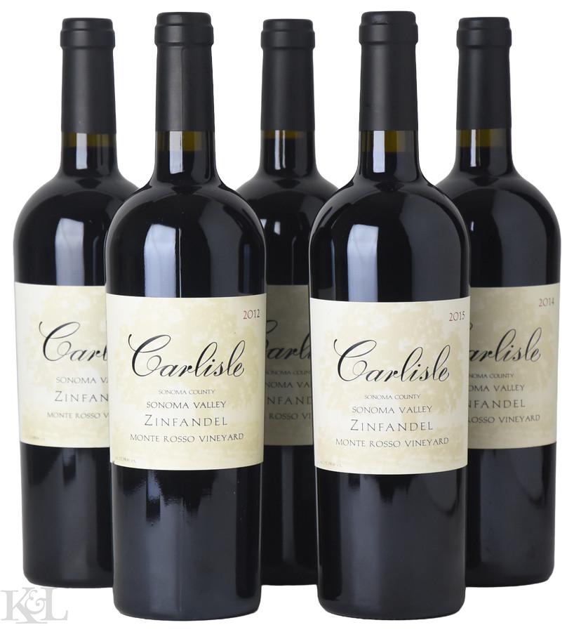 Assorted Carlisle Sonoma Zinfandel Tasting Lot