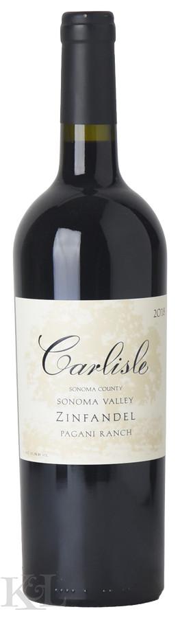 2018 Carlisle "Pagani Ranch Vineyard" Sonoma Valley Zinfandel
