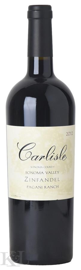 2012 Carlisle "Pagani Ranch" Sonoma Valley Zinfandel