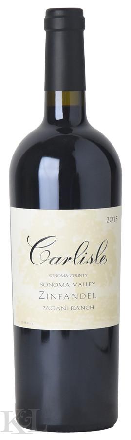 2015 Carlisle "Pagani Ranch" Sonoma Valley Zinfandel