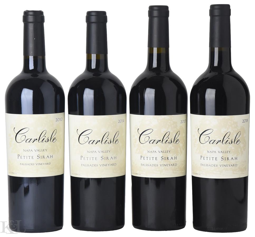 Assorted Carlisle "Palisades Vineyard" Napa Valley Petite Sirah