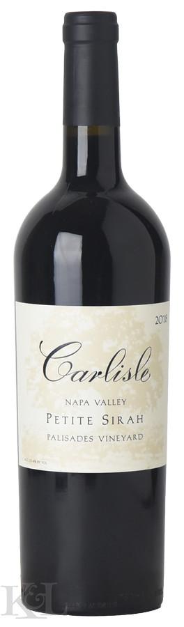 2018 Carlisle "Palisades Vineyard" Napa Valley Petite Sirah