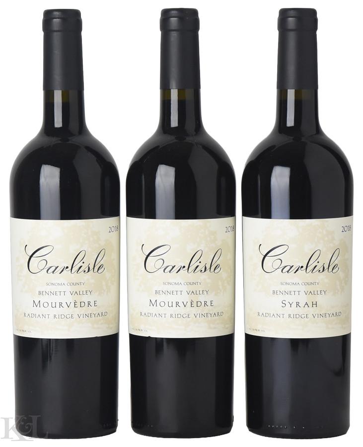 2018 Carlisle "Radiant Ridge" Sonoma Valley Mourvèdre