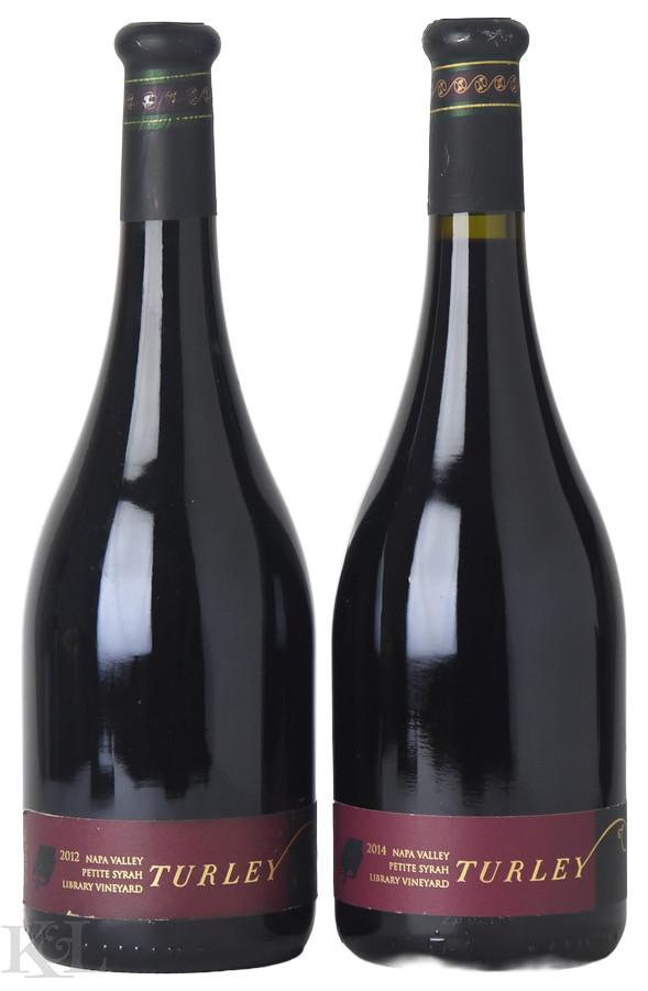 2012 & 2014 Turley "Library Vineyard" Napa Valley Petite Syrah