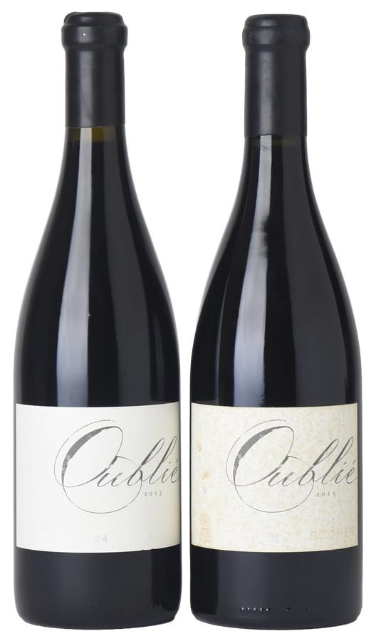 2013 & 2015 Booker "Oublié 24" & "Oublié 22" Paso Robles Rhône Blend Tasting Lot