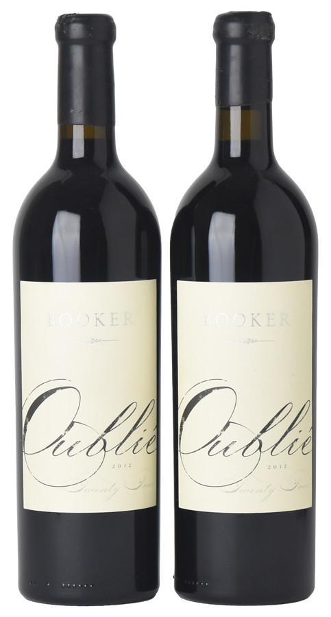 2012 Booker "Oublié 24" Paso Robles Rhône Blend