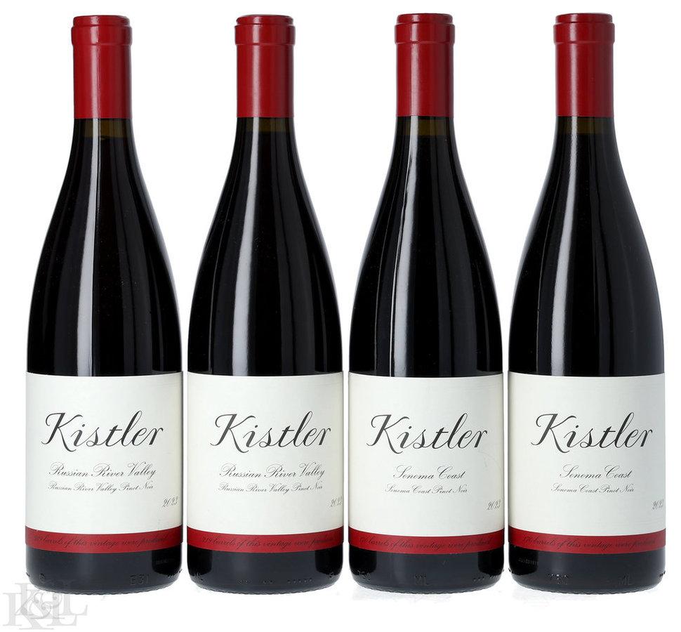 2023 Kistler Russian River Valley Pinot Noir & Kistler Sonoma Coast Pinot Noir Horizontal
