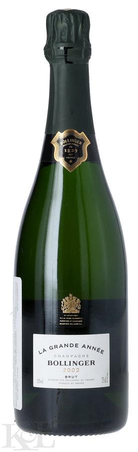 2002 Bollinger "La Grande Année" Brut Champagne