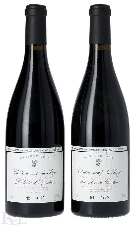 2005 Le Clos du Caillou "La Réserve" Châteauneuf-du-Pape