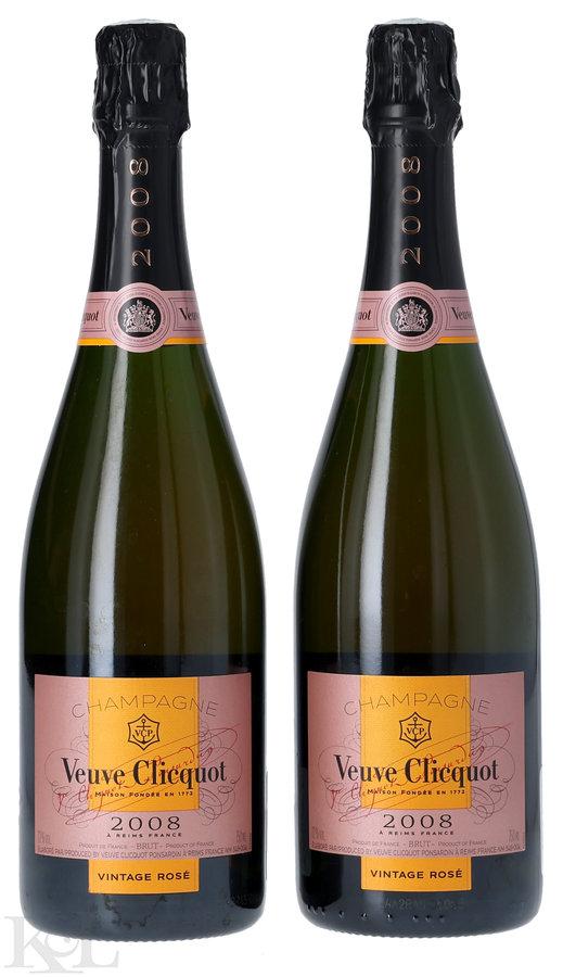 2008 Veuve Clicquot Brut Rosé Champagne