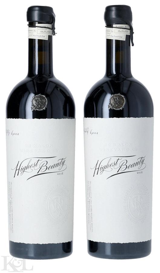 2016 To Kalon Vineyard Co. "Highest Beauty" Oakville Cabernet Sauvignon