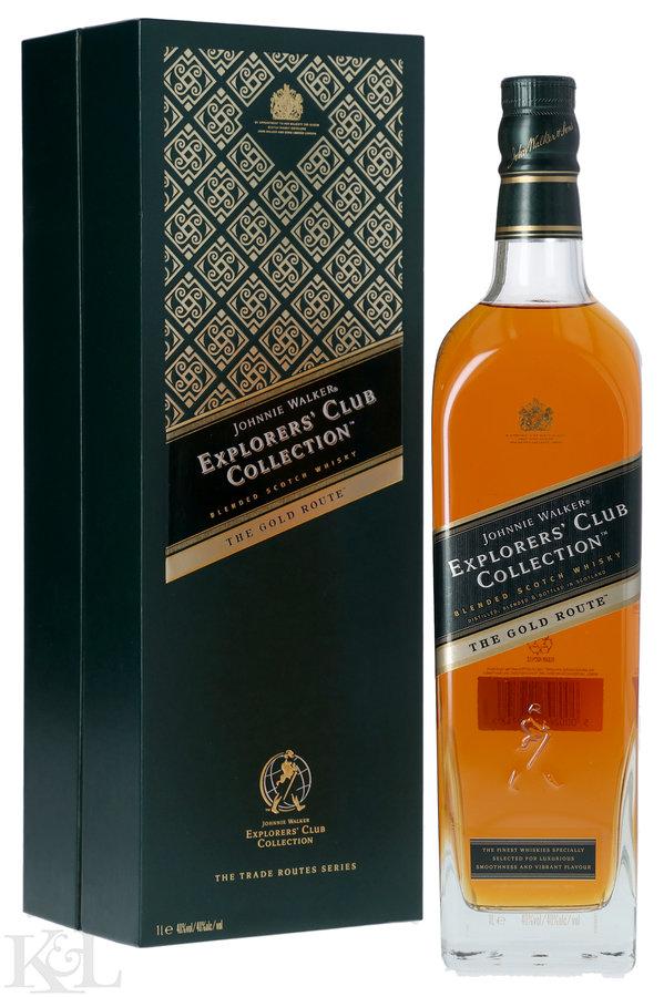 NV Johnnie Walker "Explorer's Club Collection  – The Gold Route" Blended Malt Scotch Whisky (1L)