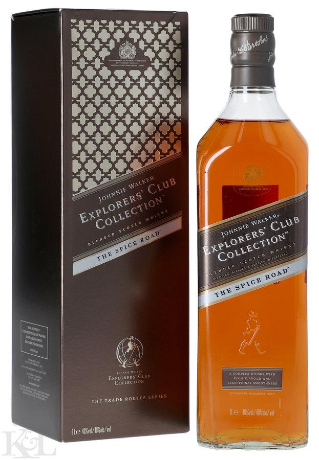 Johnnie Walker "Explorer's Club Collection - The Spice Road" Blended Malt Scotch Whisky (1L)