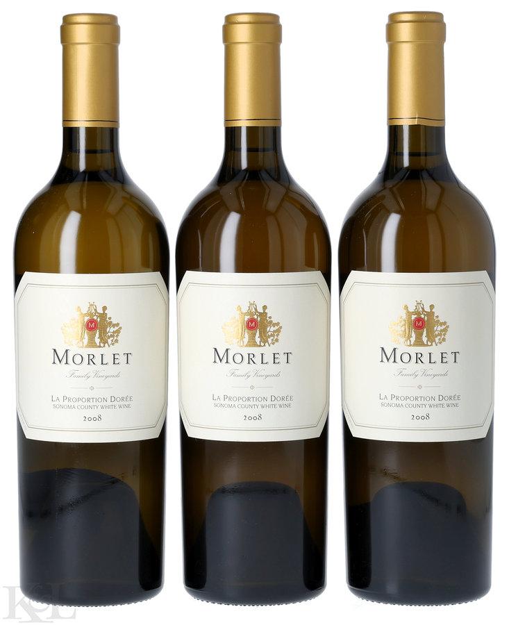 2008 Morlet "La Proportion Dorée" Sonoma County White Blend