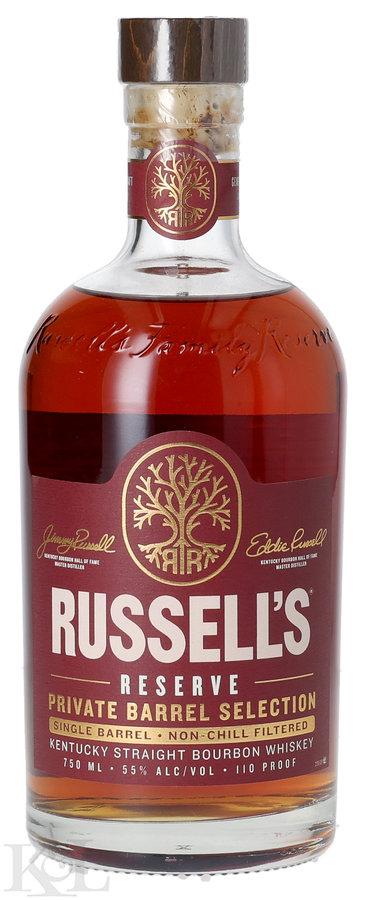 2025 Russell's Reserve 9 Year Old Single Barrel Private Selection Kentucky Straight Bourbon