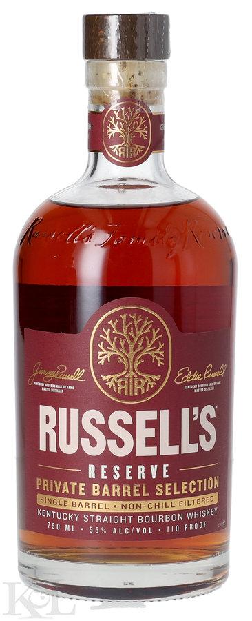 2025 Russell's Reserve 9 Year Old Single Barrel Private Selection Kentucky Straight Bourbon