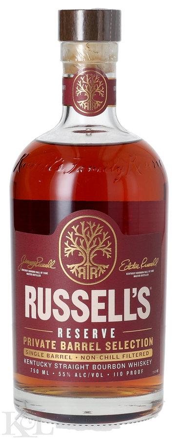 2025 Russell's Reserve 9 Year Old Single Barrel Private Selection Kentucky Straight Bourbon