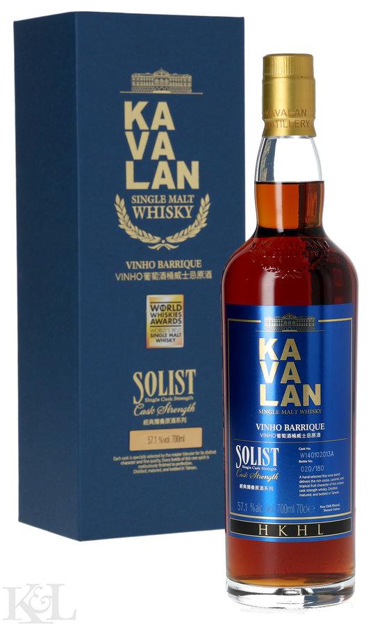 NV Kavalan "Solist: Vinho Barrique" Cask Strength Taiwanese Single Malt Whisky