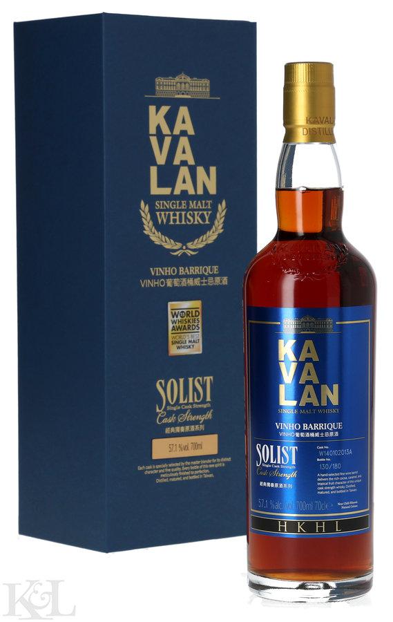 Kavalan "Solist: Vinho Barrique" Cask Strength Taiwanese Single Malt Whisky
