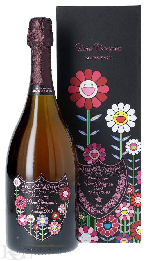 2010 Dom Pérignon "Limited Edition Murakami" Brut Rosé Champagne