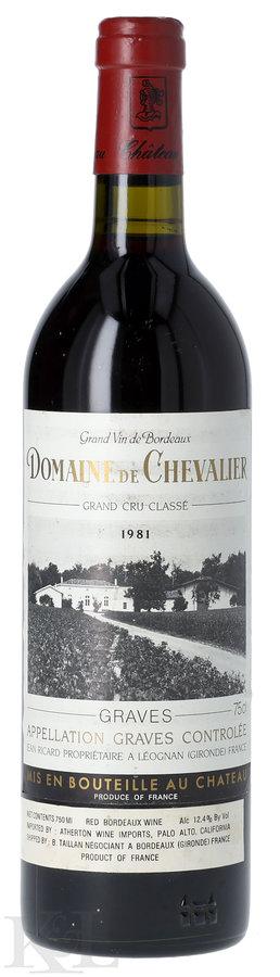 1981 Domaine de Chevalier Rouge, Graves