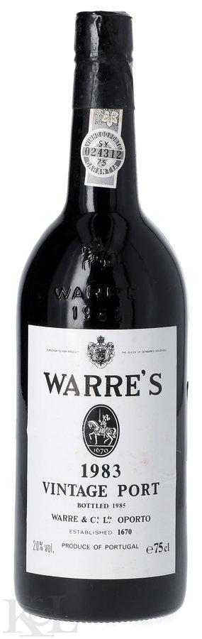 1983 Warre's Vintage Port